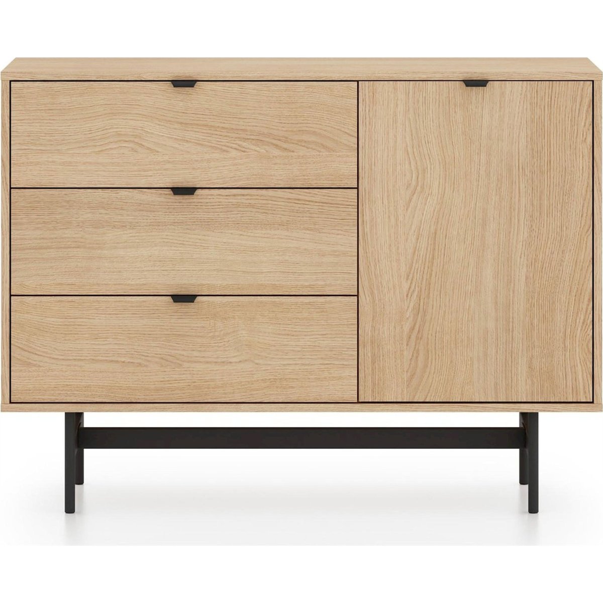 Commode en bois collection HEGGERS chêne mavelie, RECOLLECTION