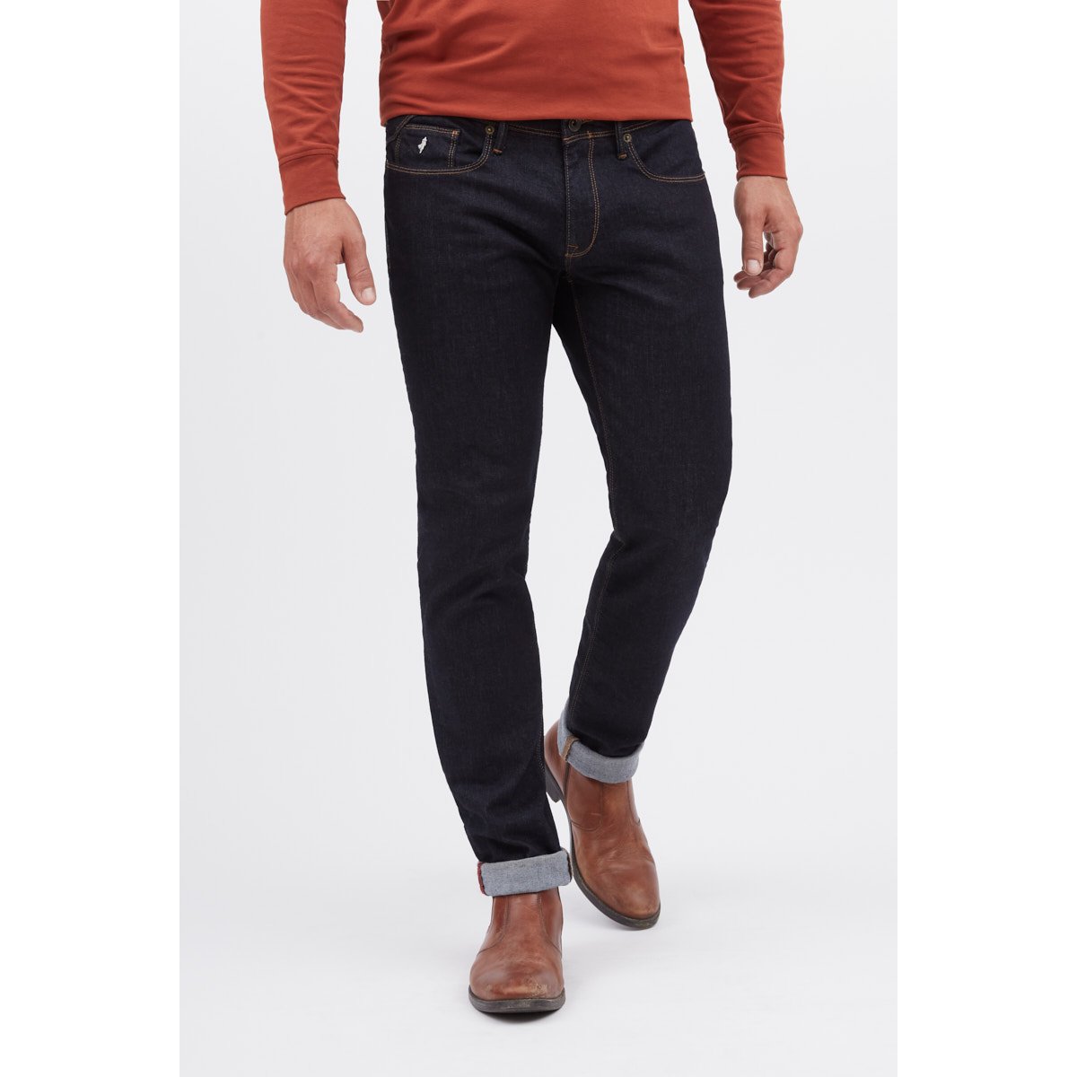 Jean  slim bleu denim, MCS