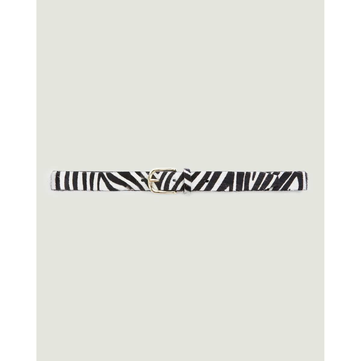 Ceinture large en cuir zebre, RODIER