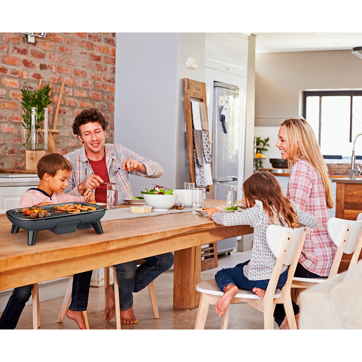 Plancha des saveurs électrique YY4570FB gris, TEFAL
