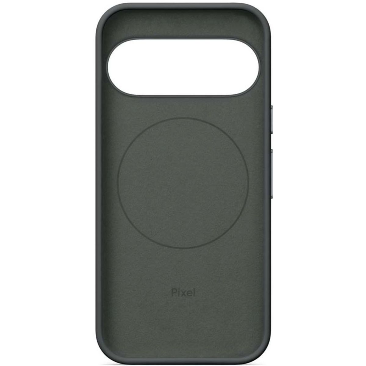 Coque Pixel 11 Pro Noir Volcanique couleur unique, GOOGLE