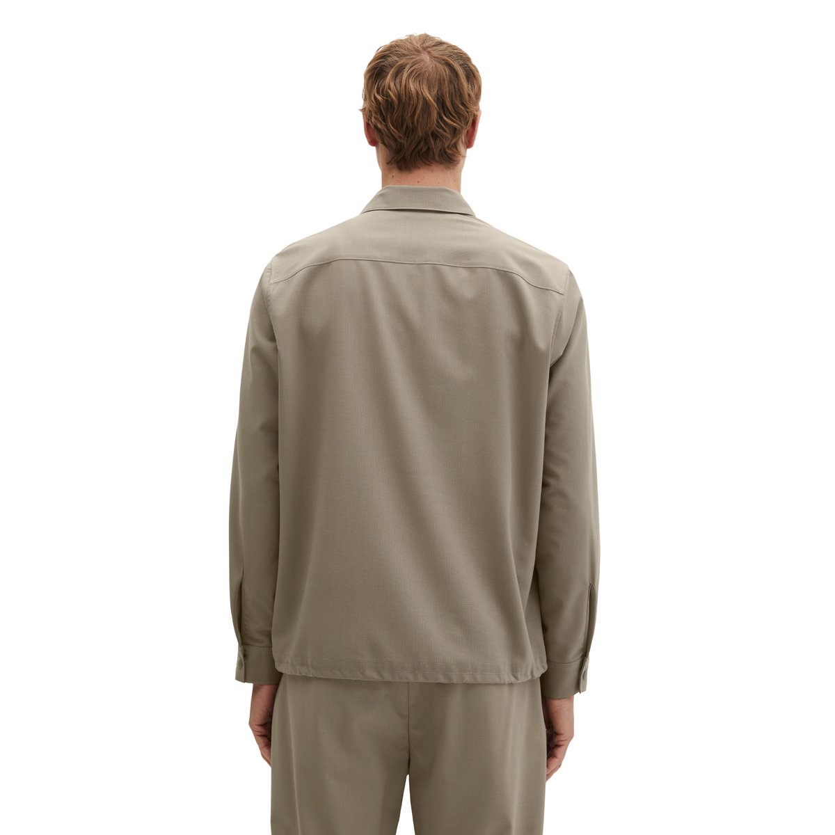 Survêtement Travel Collection en Tech Wool Blend extensible marron, MARC O'POLO