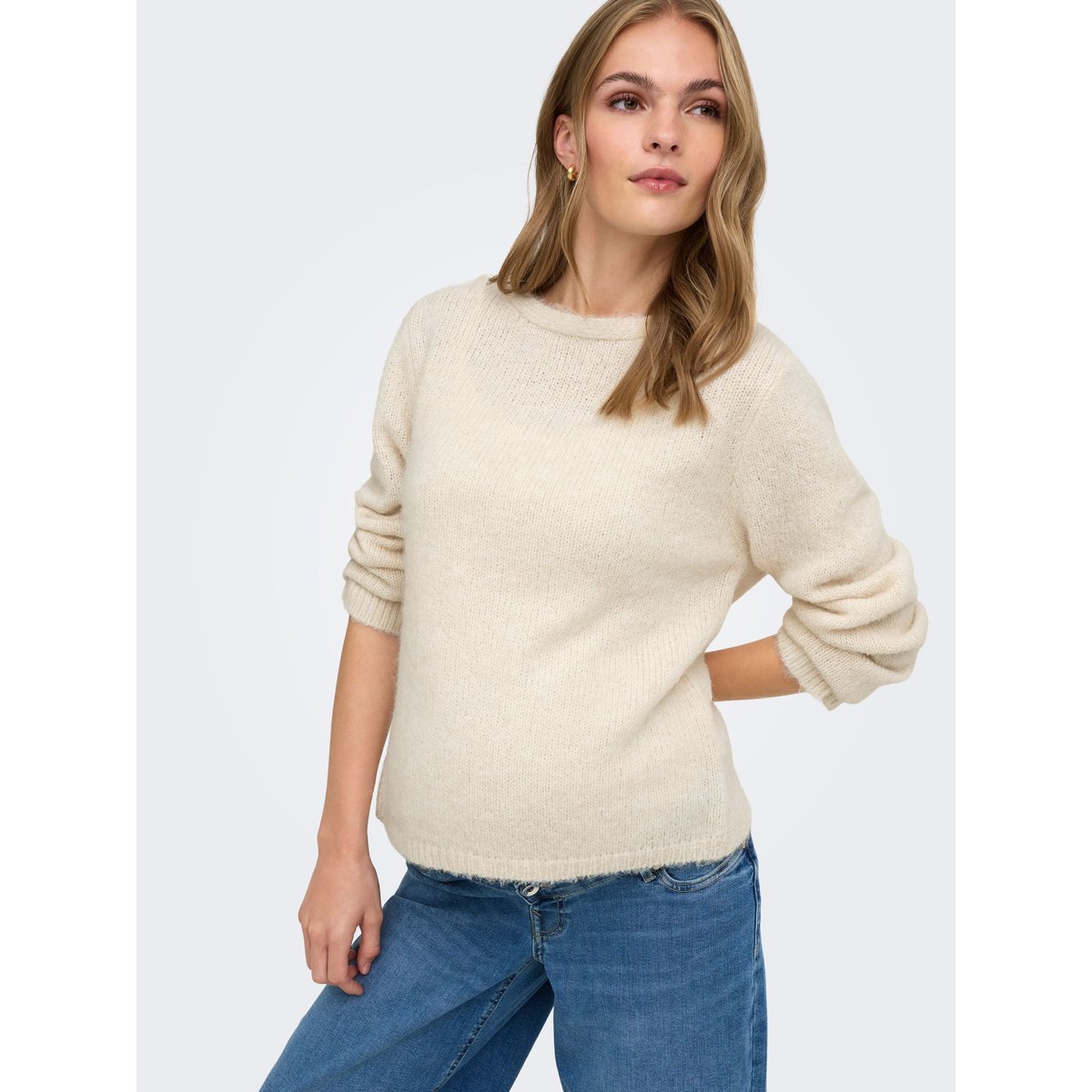 Pull En Maille birch 1, ONLY