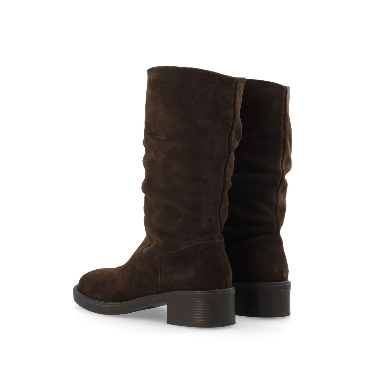 Bottes En Daim marron - brown1, BIANCO