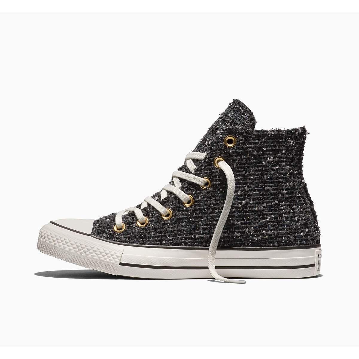 Baskets CHUCK TAYLOR ALL STAR HI TWEED noir, CONVERSE