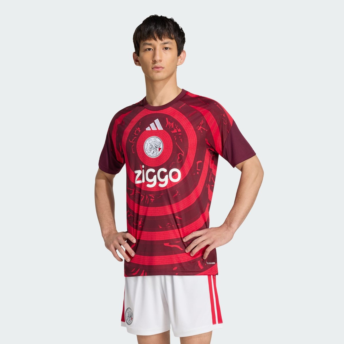 Maillot Pré-Match Ajax Amsterdam 26/27 Maillot Pré-Match Ajax Amsterdam 26/27 bold red, adidas Performance