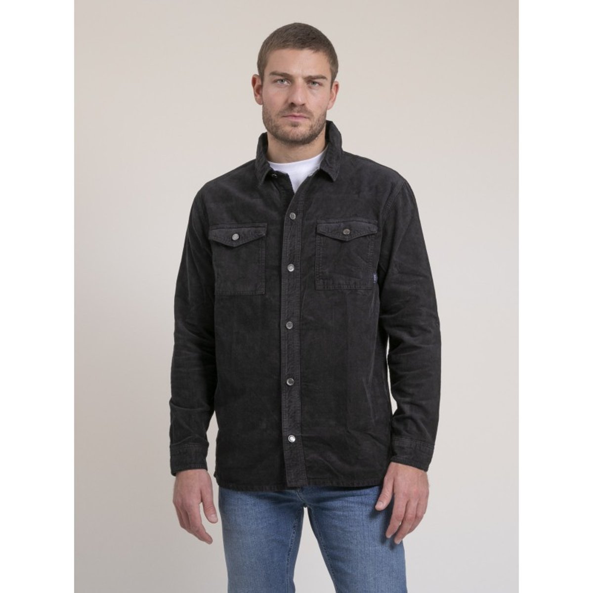 Surchemise Velours Tudroy noir, RITCHIE