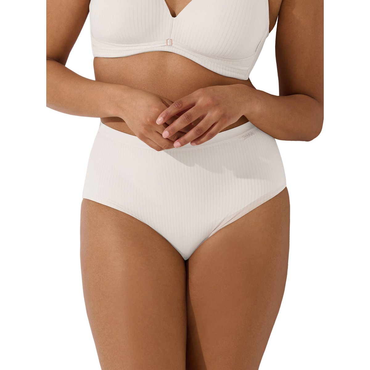 Culotte taille haute LAURA blanc, LISCA