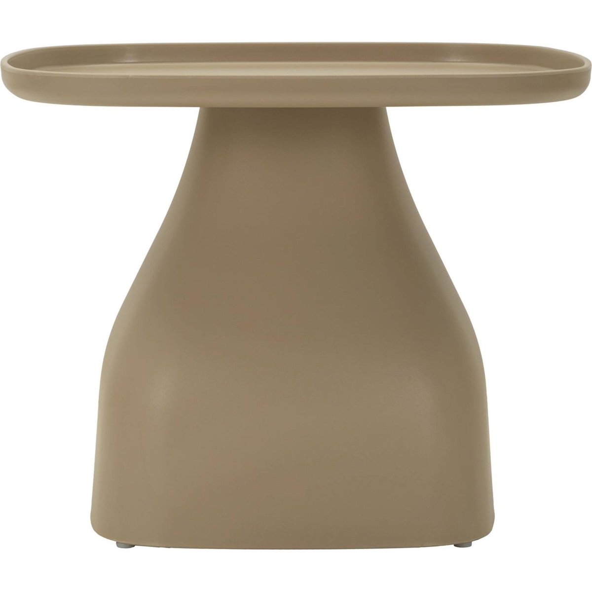 Table basse design à base sculpturale MODERN gris, RECOLLECTION