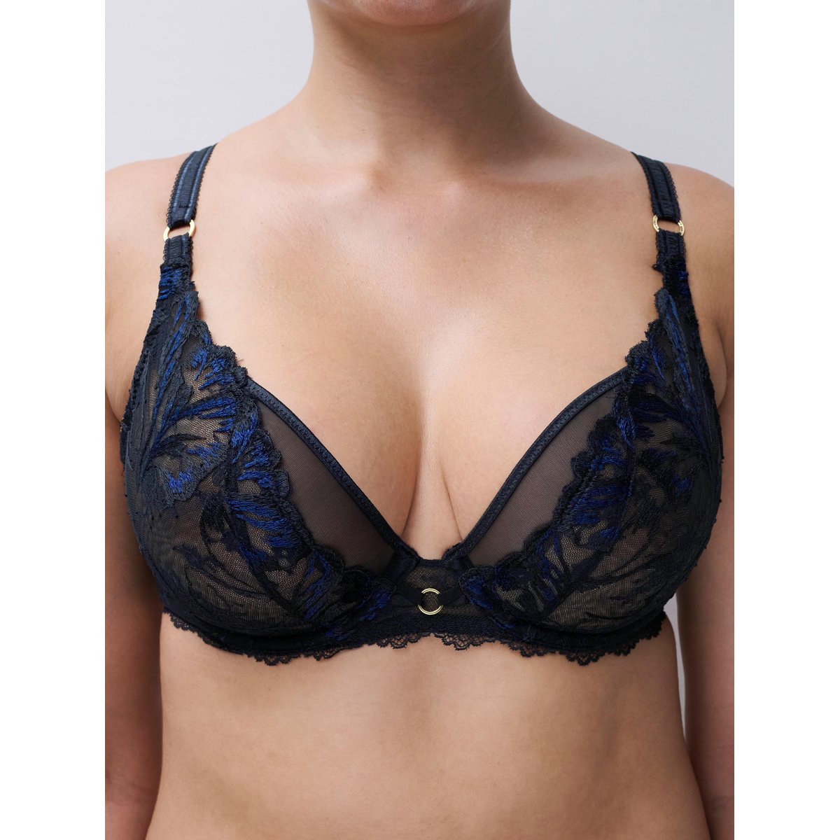 Soutien-gorge emboîtant ILLUSION crepuscular black, CHANTELLE