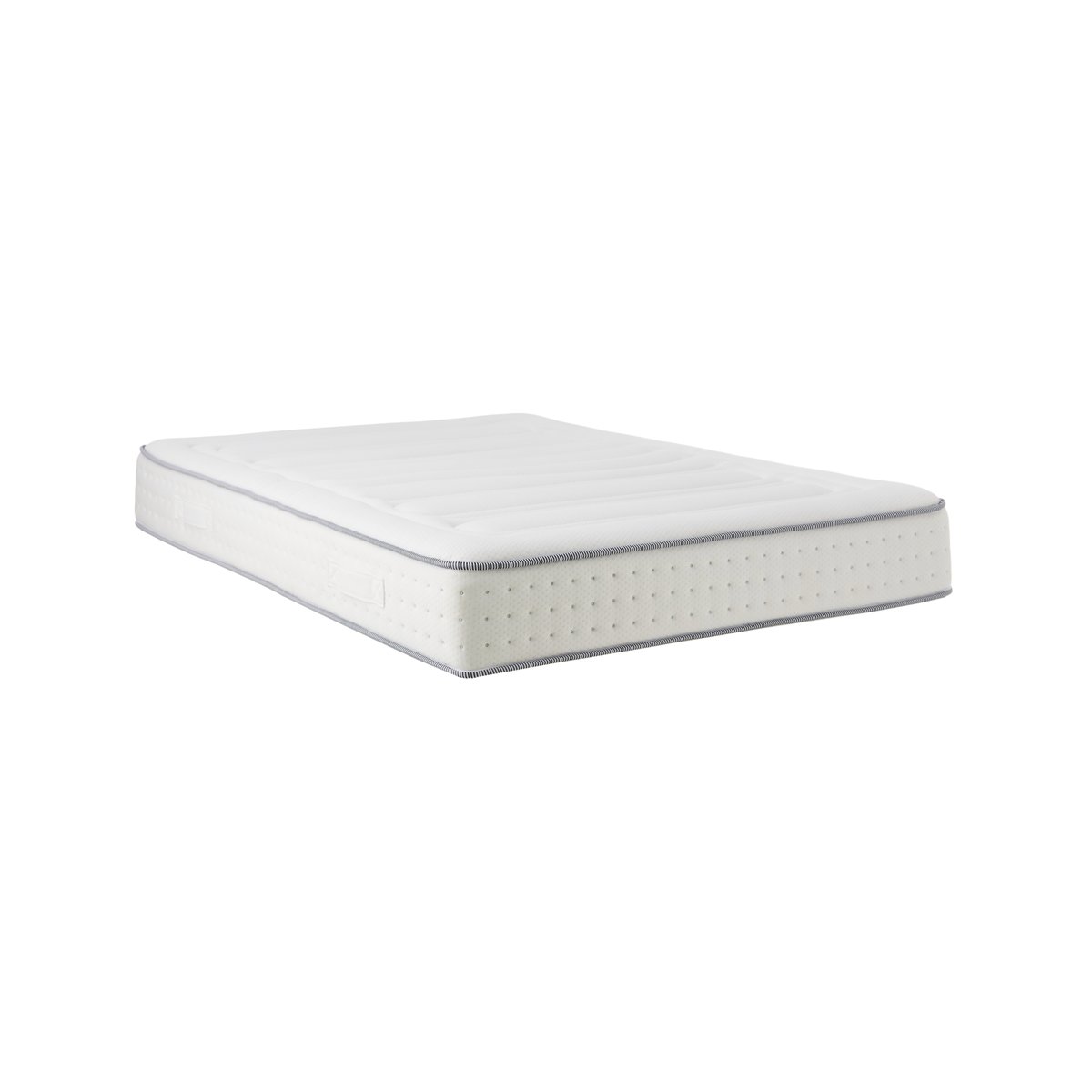 Matelas mousse HR 25 cm - EDOUARD blanc, CAMIF
