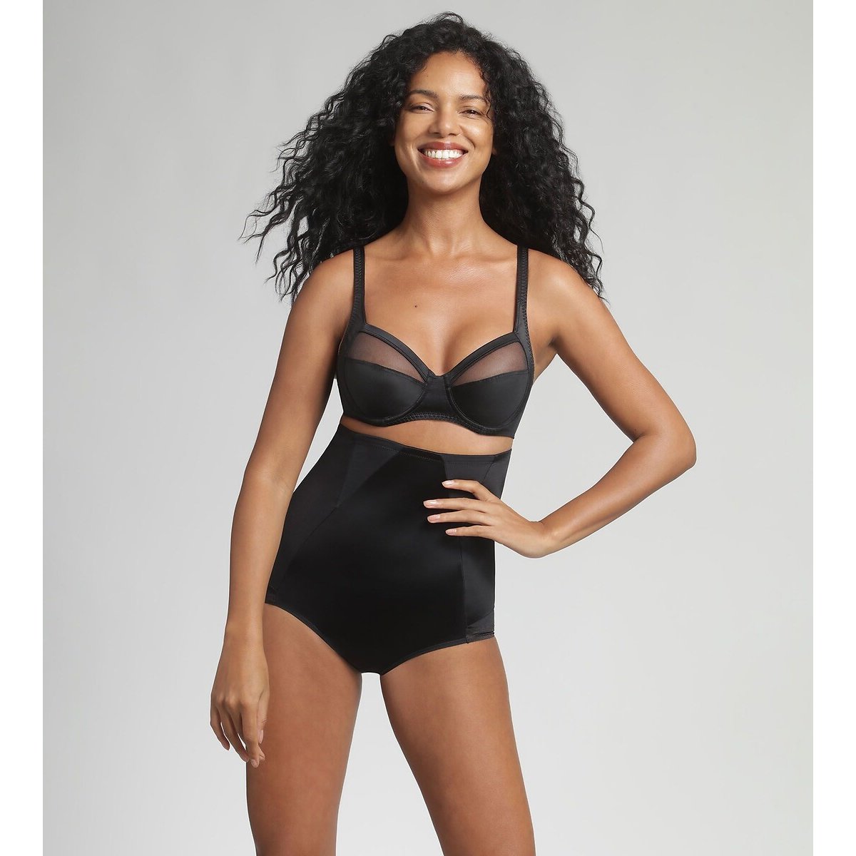 Cuecas-cinta Perfect Silhouette preto , PLAYTEX
