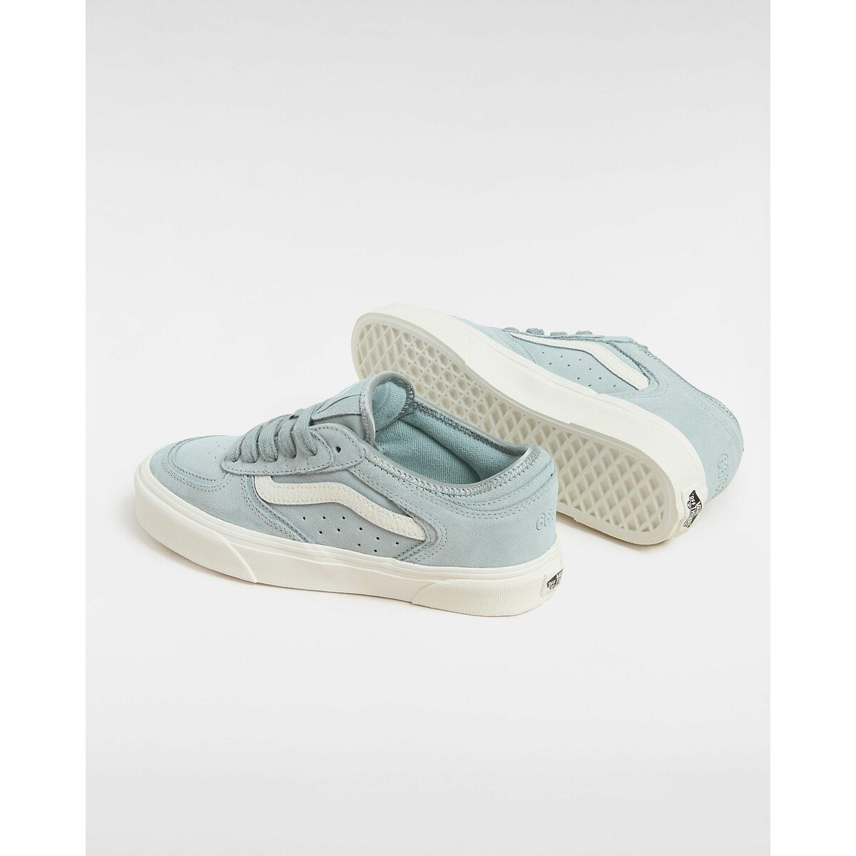 Sneakers in pelle Rowley Classic grigio blu, VANS