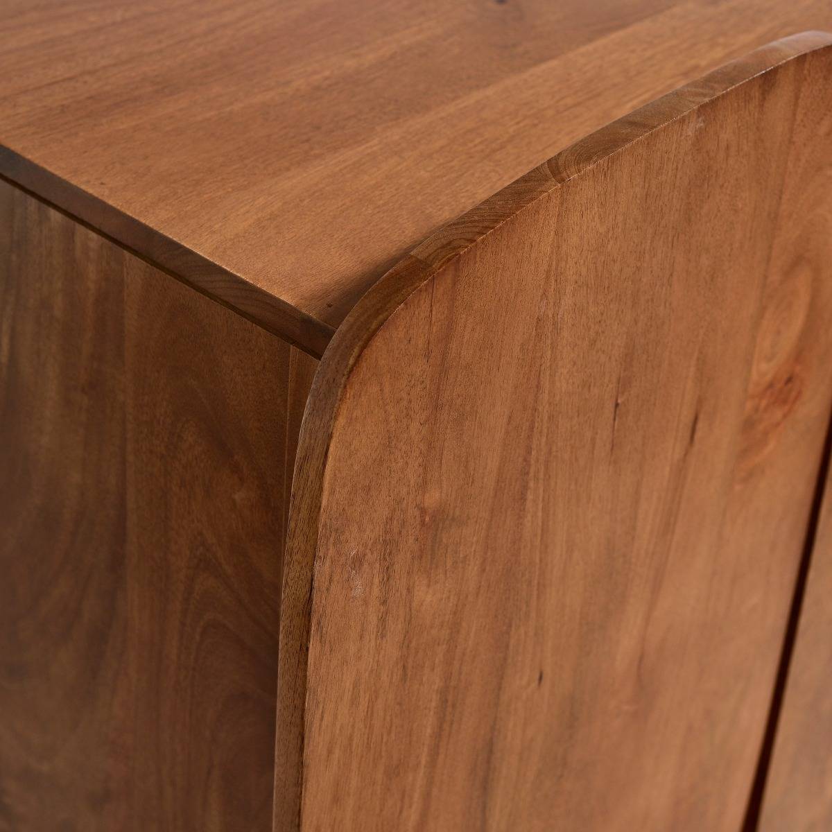 Buffet en bois de manguier BASTIEN bois foncé, MADE IN MEUBLES