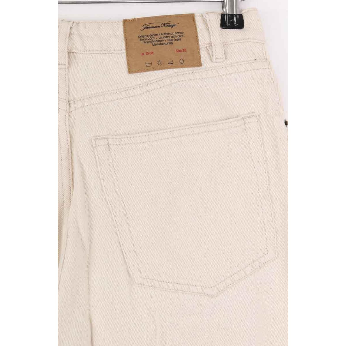 Jean droit - Très Bon État beige, AMERICAN VINTAGE