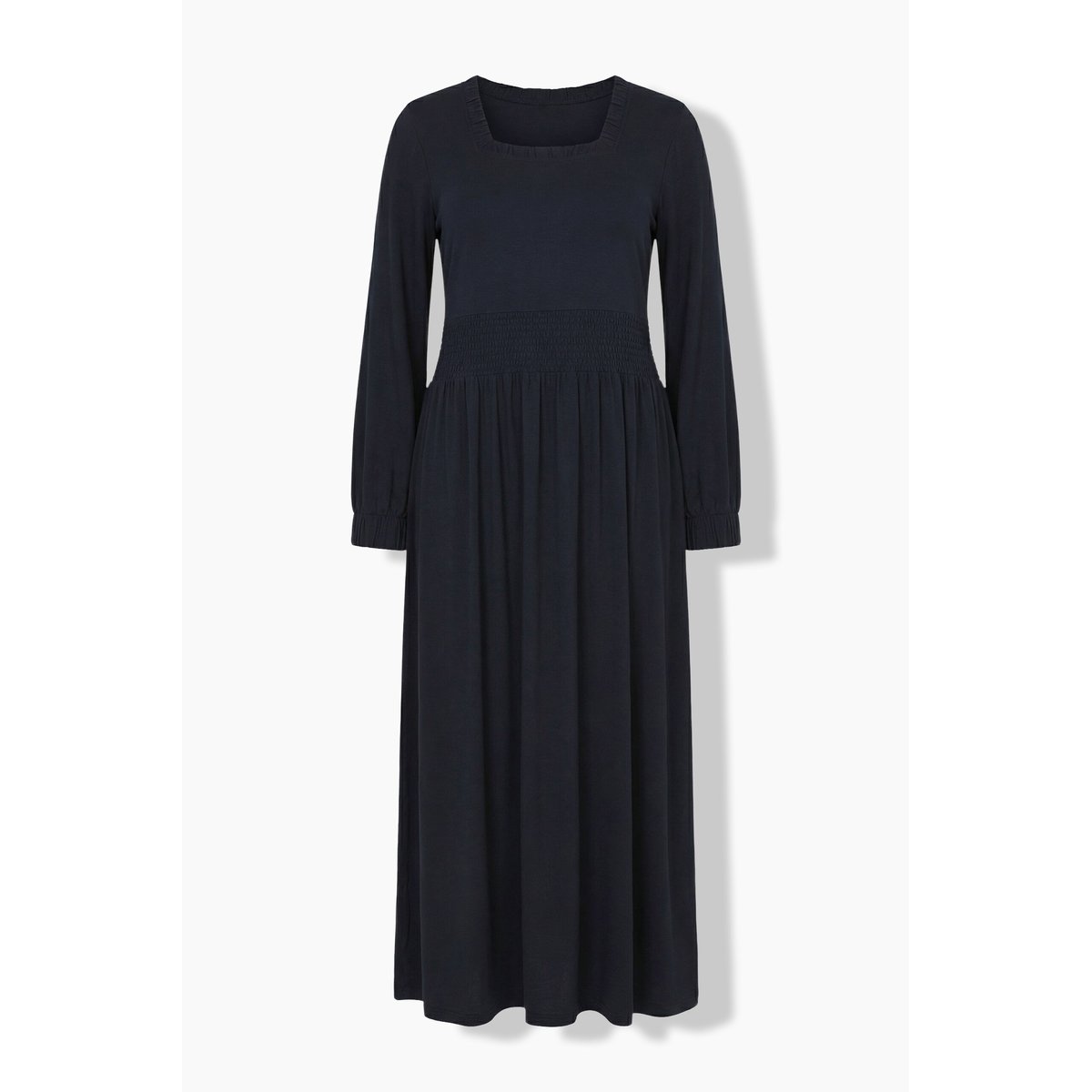 Robe maxi en jersey noir, ULLA POPKEN