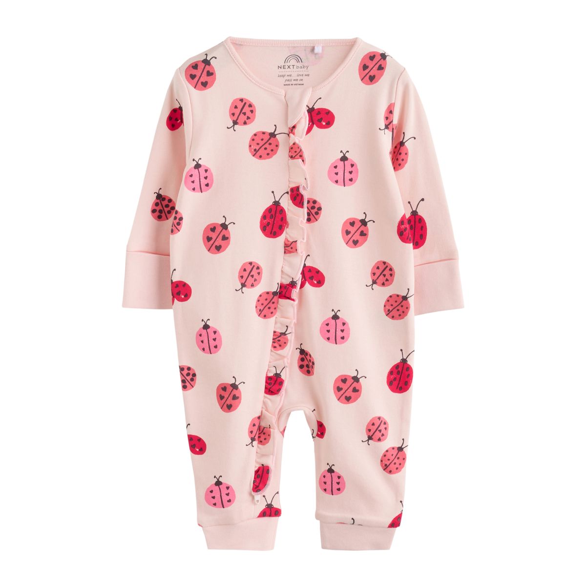Dors-bien à zip bidirectionnel bébé, lot de 3 coccinelle rouge, NEXT