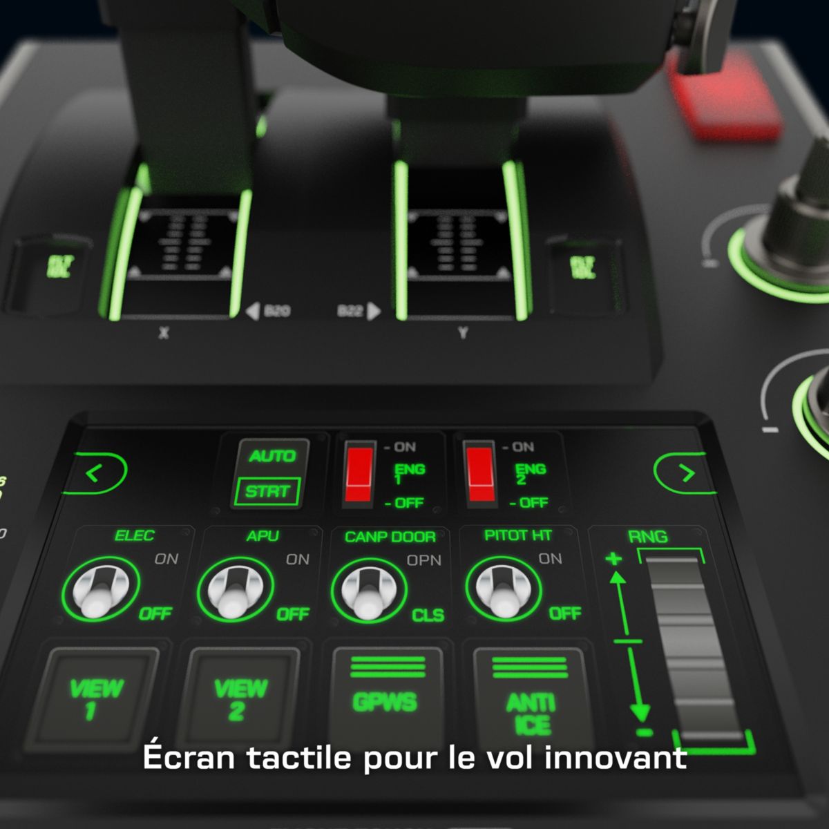 Hotas VelocityOne FlightDeck couleur unique, TURTLE BEACH