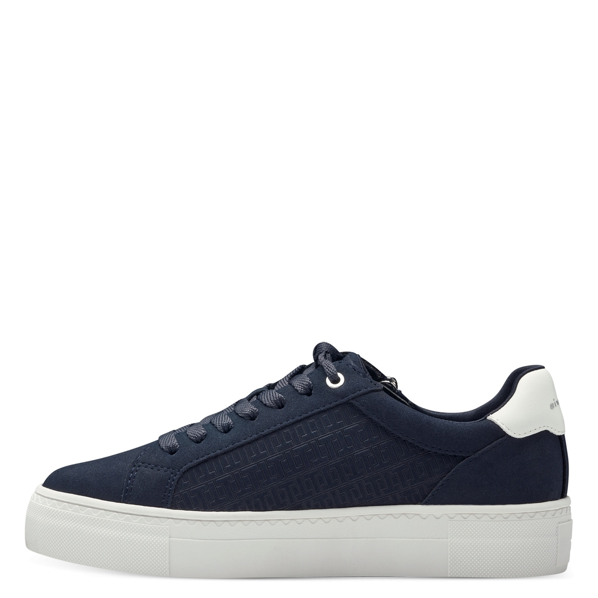 Basket à talon bleu marine, TAMARIS