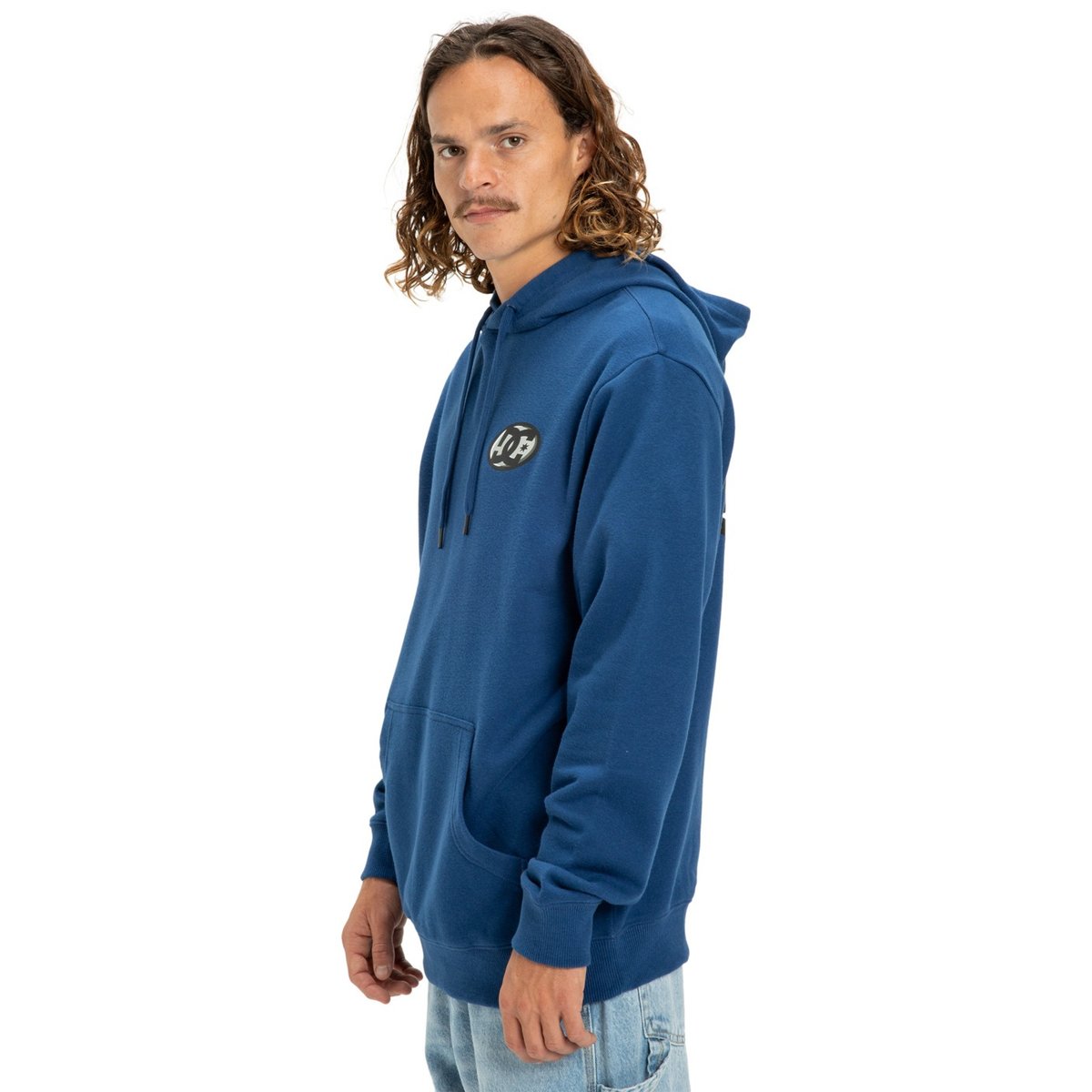 Sweat à capuche FAST BUBBLE. bleu estate blue, DC SHOES