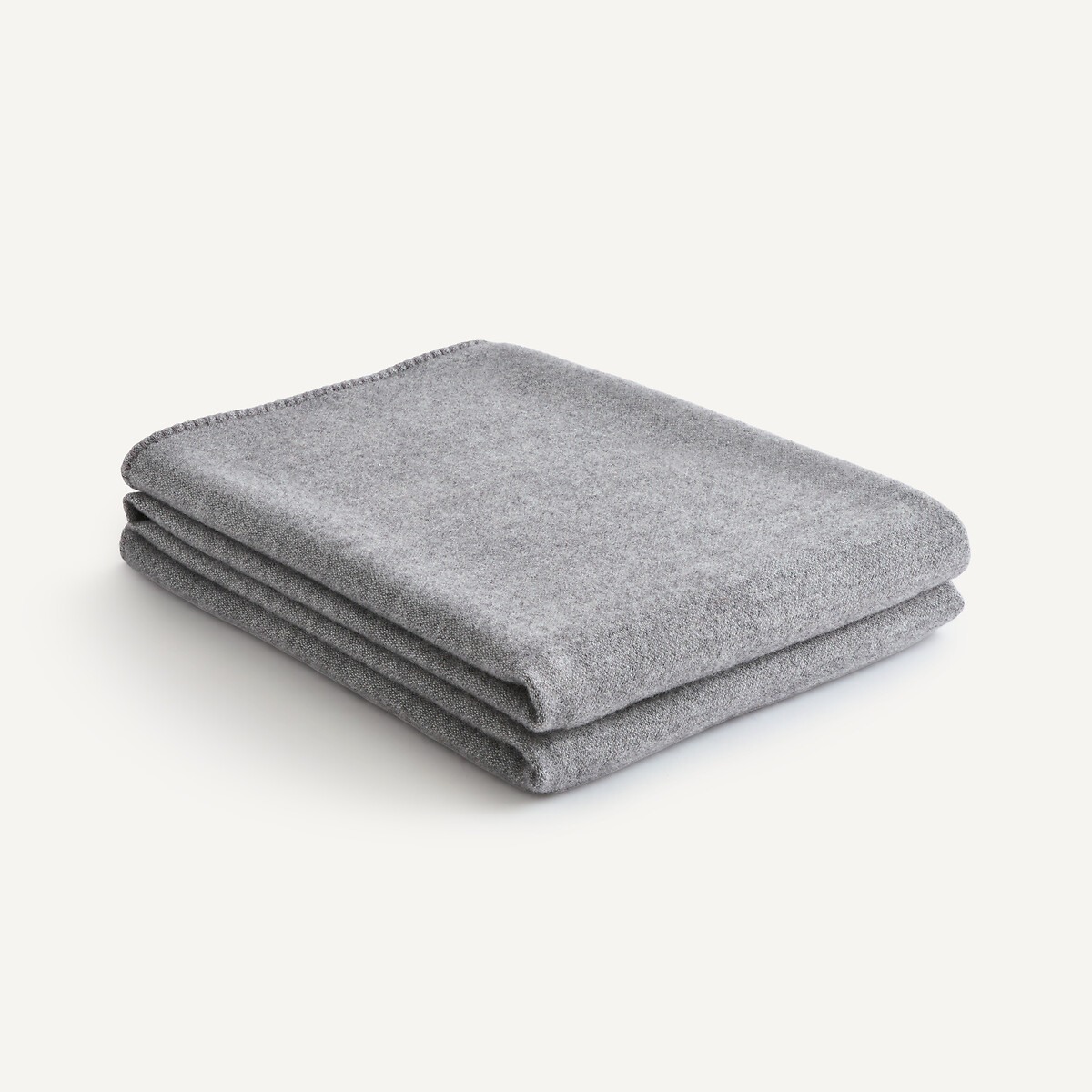 Plaid en pure laine duveteuse, CUSCO gris, AM.PM