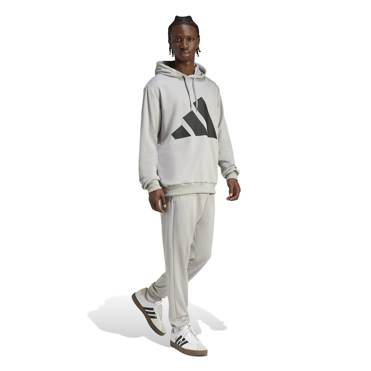 Big Logo Tracksuit grey marl, ADIDAS SPORTSWEAR