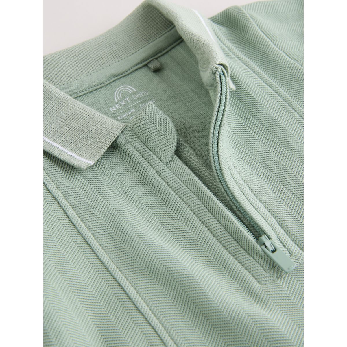 Barboteuse bébé habillée à col, lot de 2 bleu/vert, NEXT