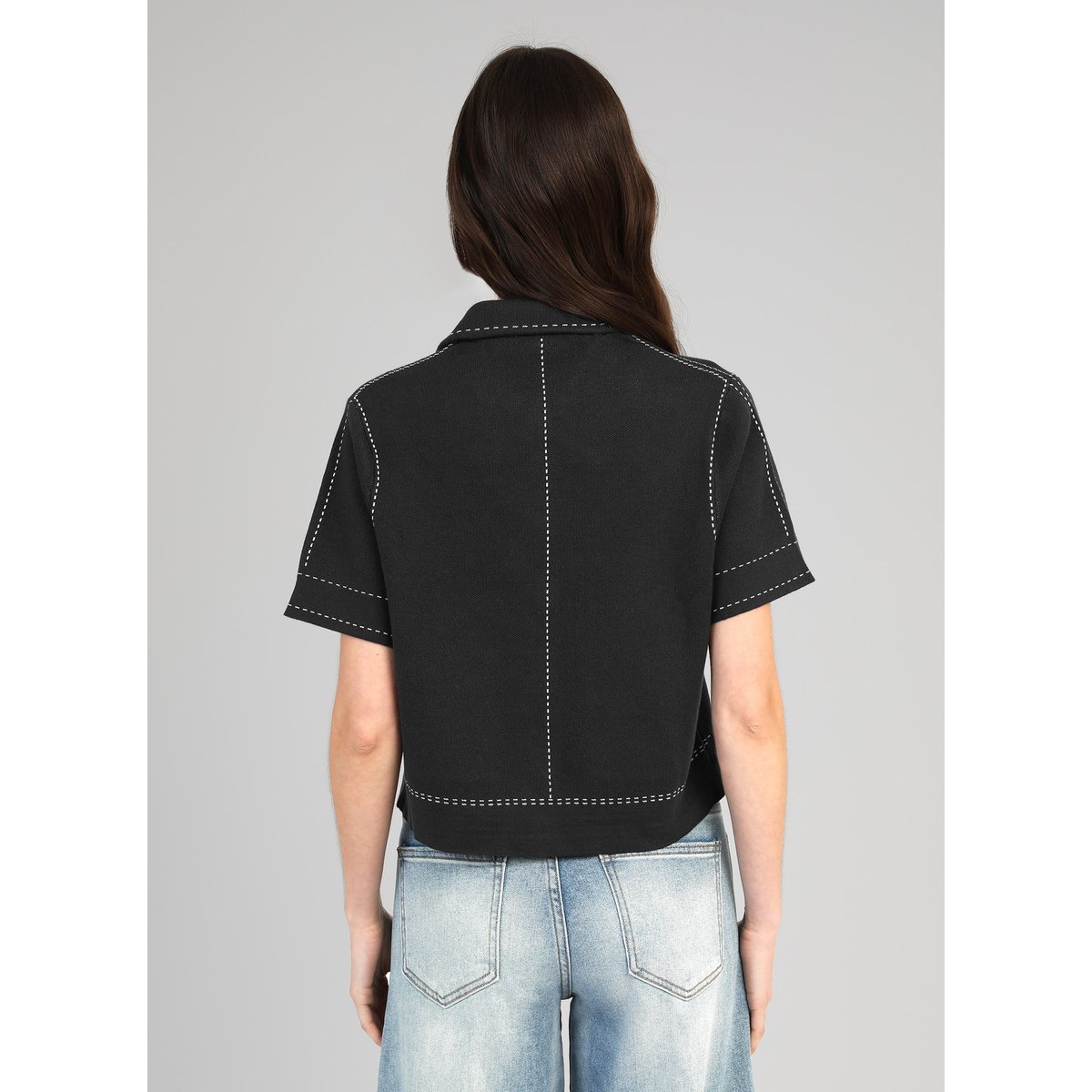 Gilet LEBILLY noir, AN'GE