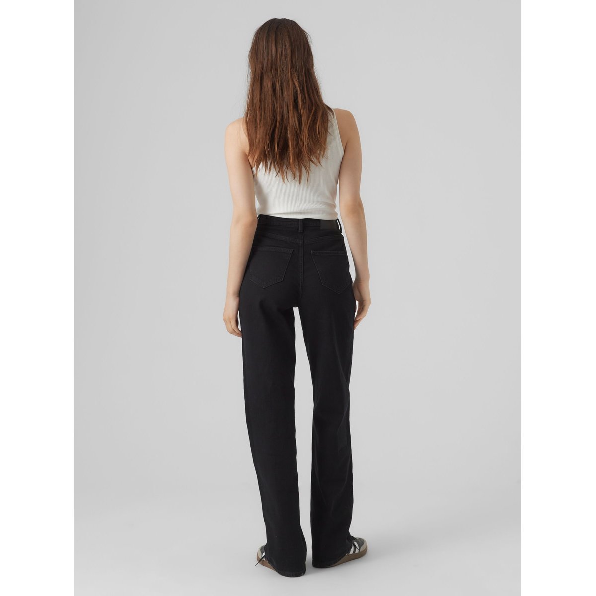 Jean À Coupe Large black, VERO MODA