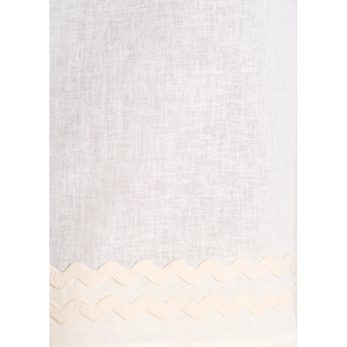 Top sans manches en lin et coton ecru, LA FEE MARABOUTEE