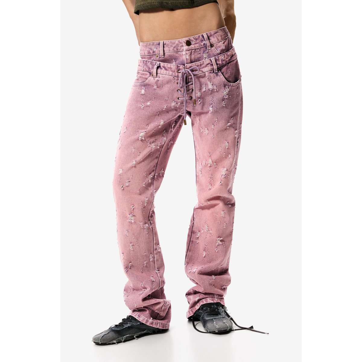 Jean Masha Popova rouge, DESIGUAL