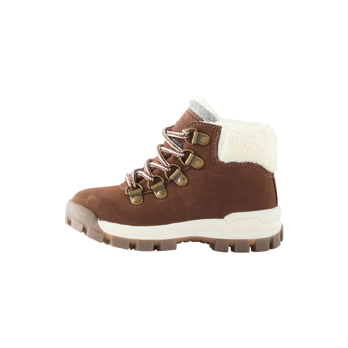 Bottines chaudes avec doublure thinsulate™ borg brun, NEXT