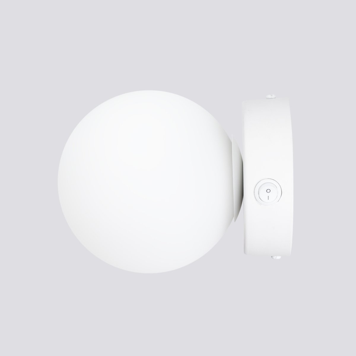 Applique Acier Blanc G9 1 Yoli blanc, EDEN
