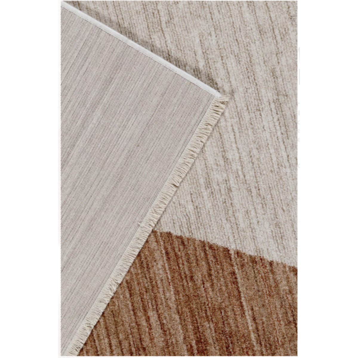 Tapis moderne tissé plat TAMIRA rouge, NOVATREND