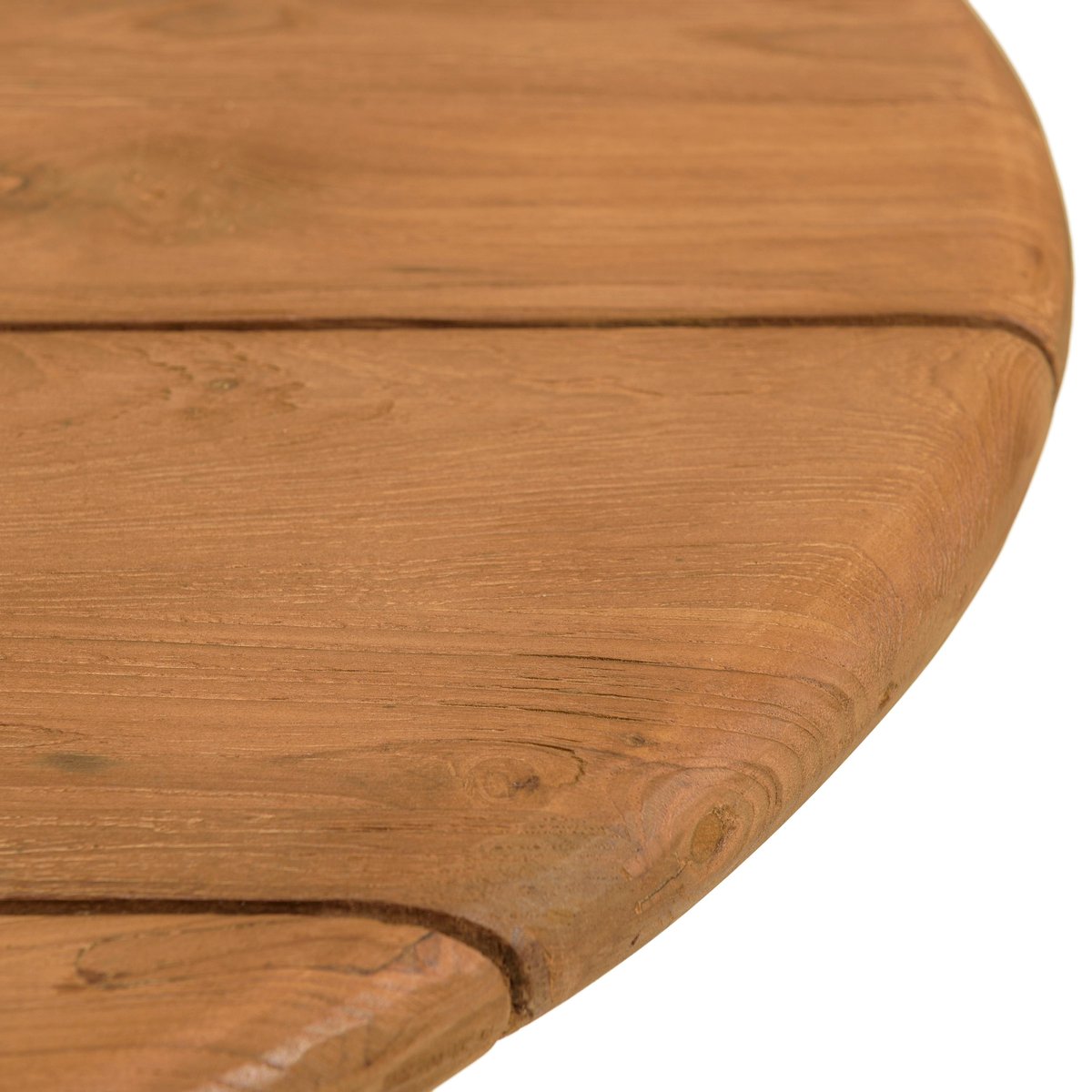 Table de jardin ovale 240 cm en teck recyclé ORIA bois naturel, PIER IMPORT