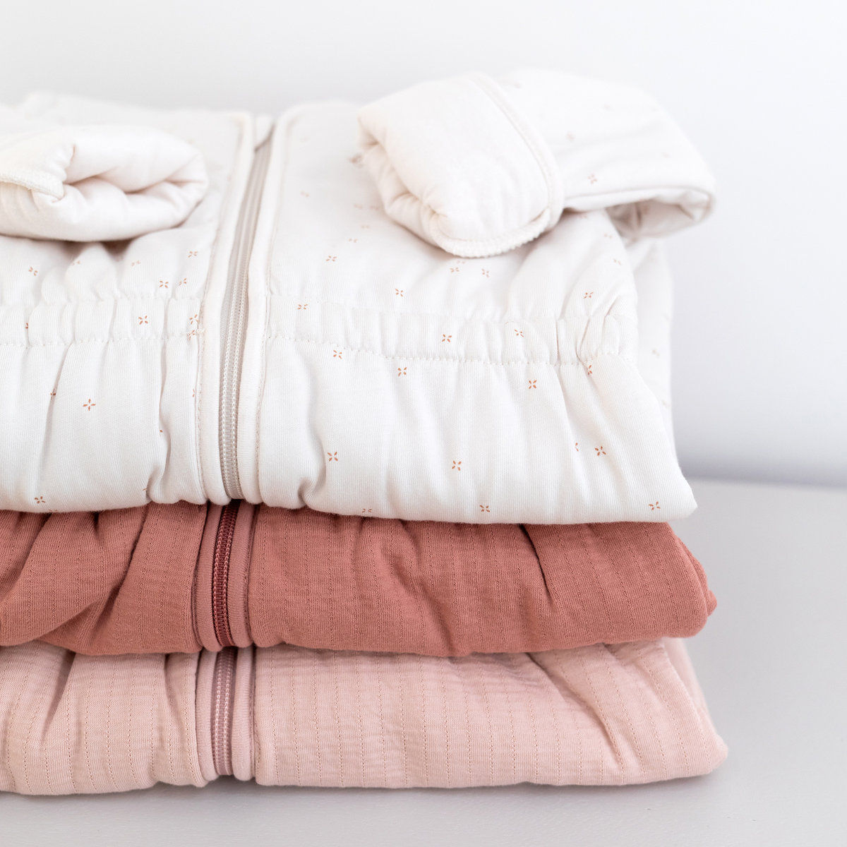 Gigoteuse jambes séparables hiver - TOG 3 Moelleux bien chaud blush, BEMINI