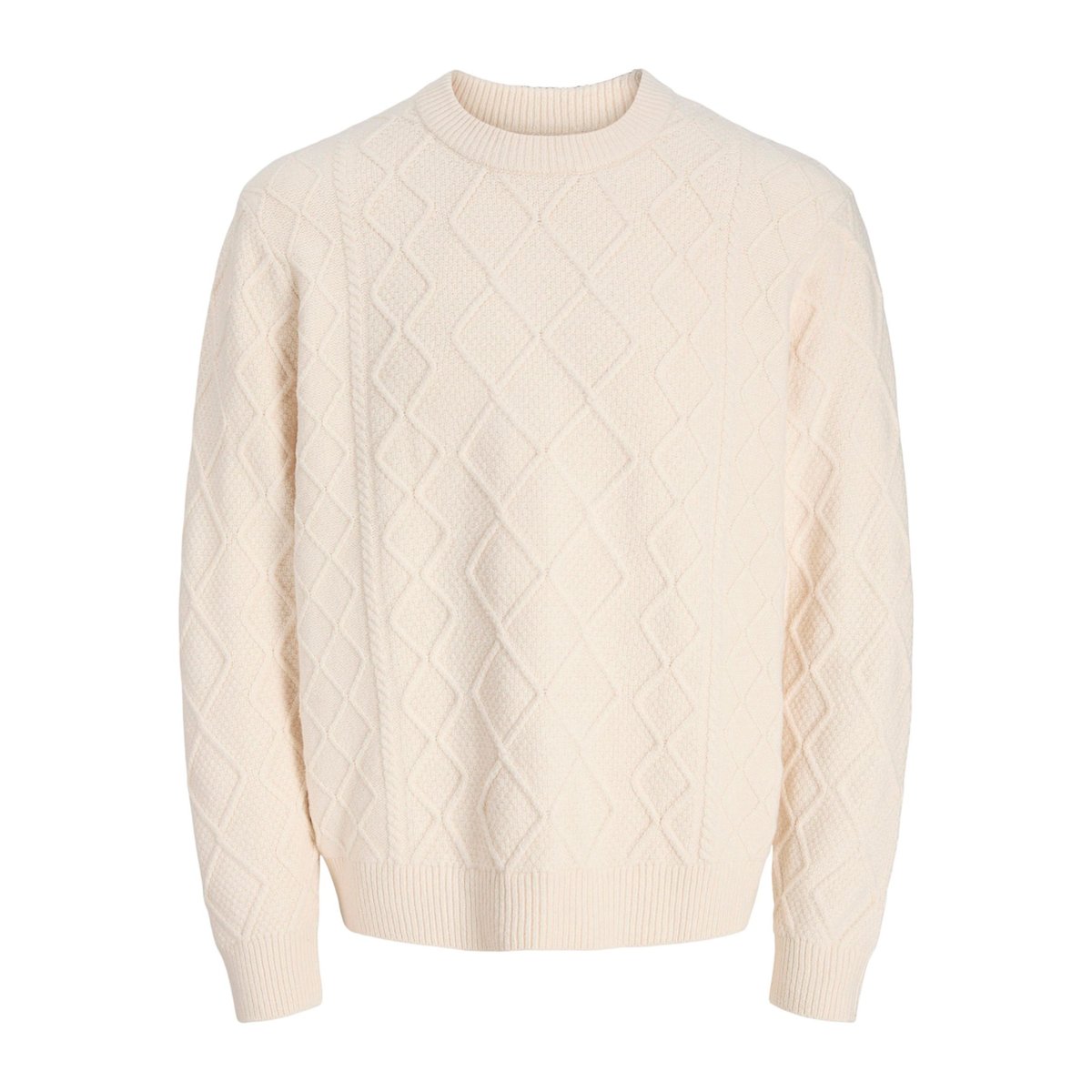 Pull En Maille blanche - sea salt, JACK & JONES