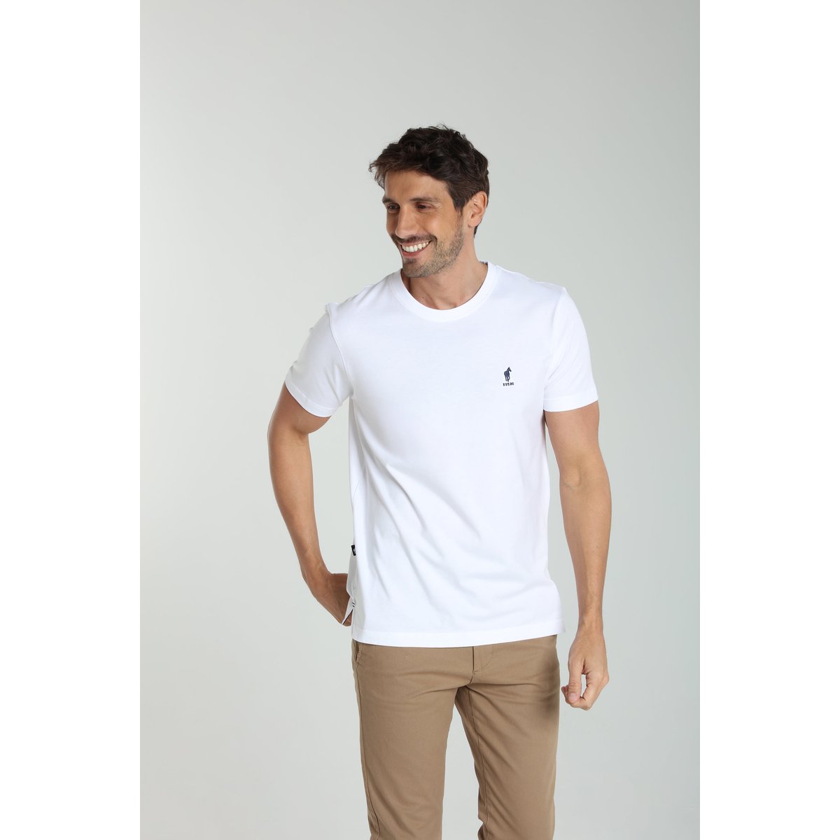 T-shirt manches courtes coton TWEN blanc, GENTLEMAN FARMER