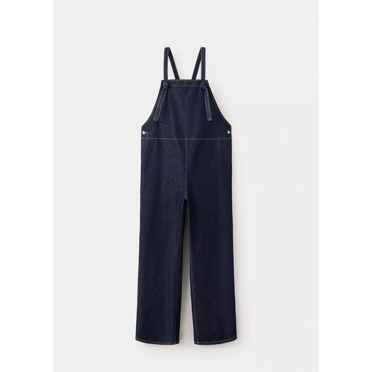 Salopette de grossesse en jean bleu, MANGO