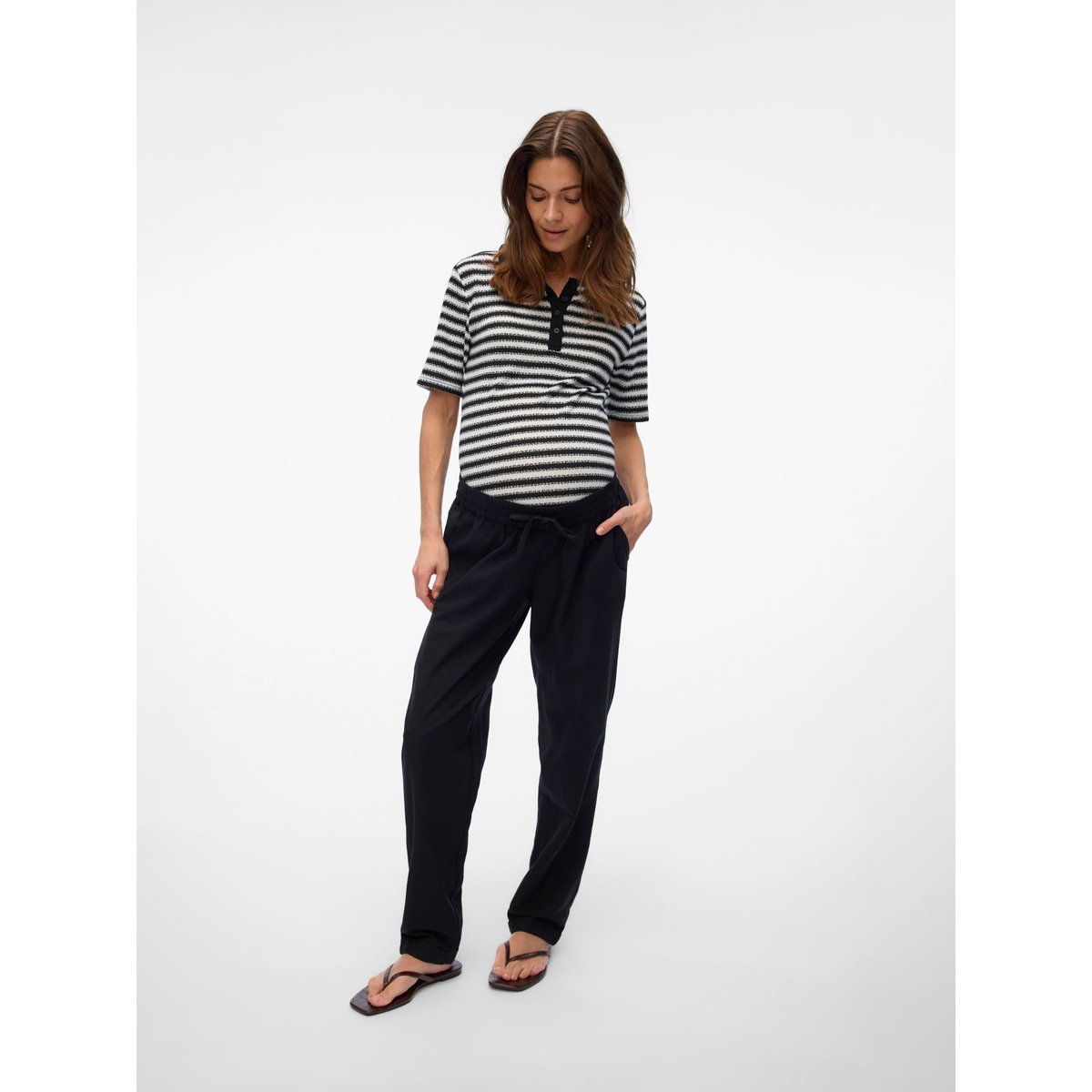Pantalon black 1, MAMA LICIOUS