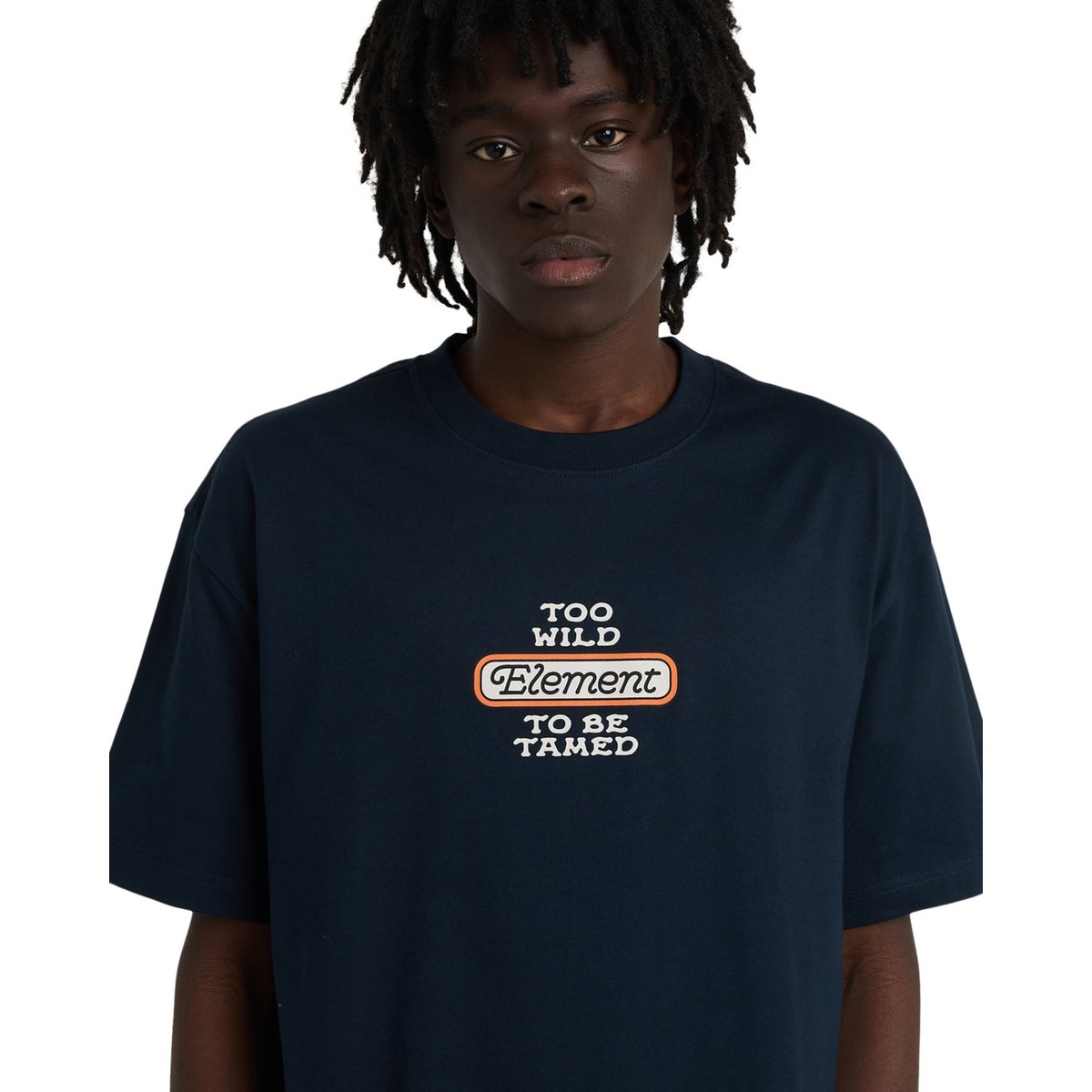 T-Shirt à manches courtes TOO WILD bleu eclipse navy, ELEMENT