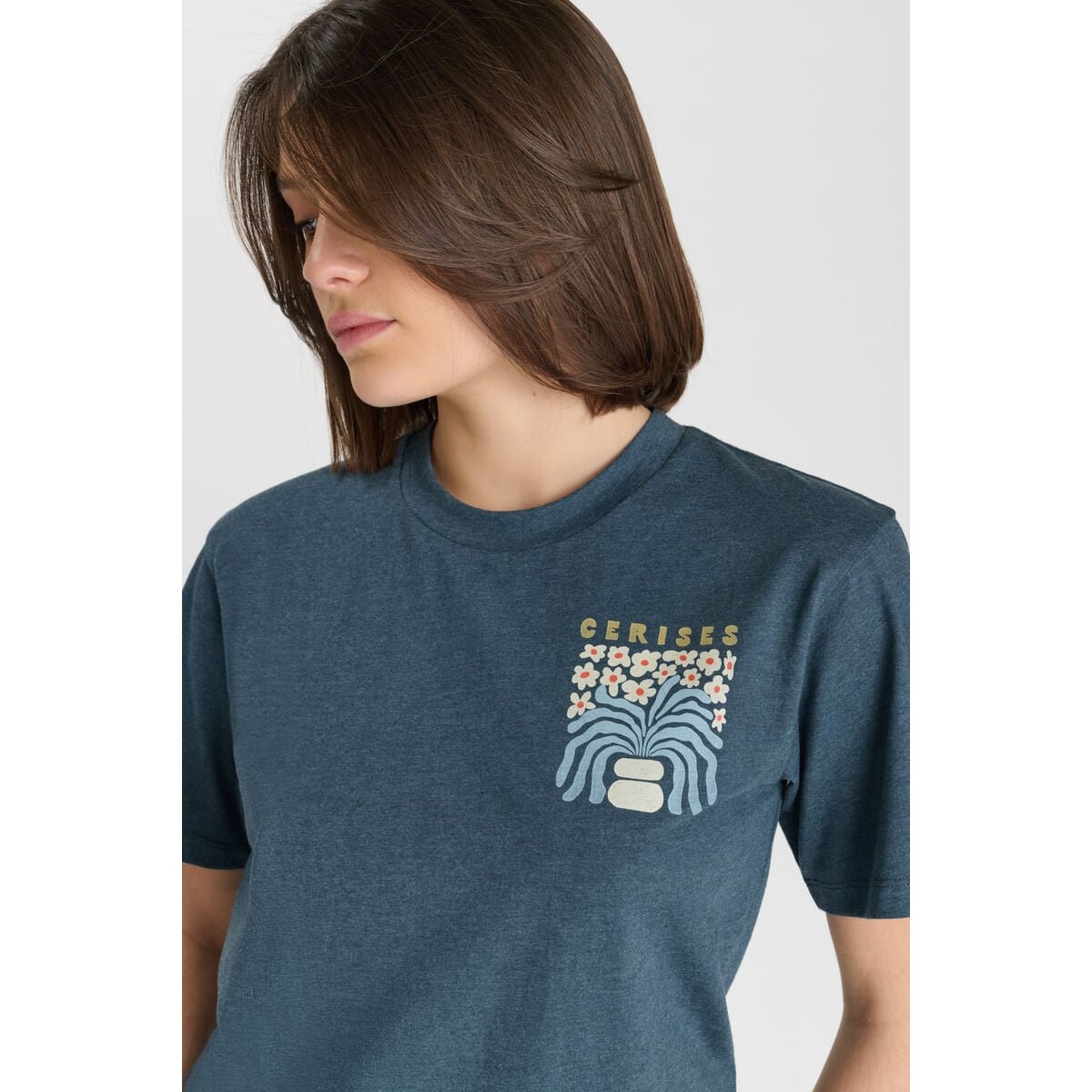 Tee-Shirt KOBEGI blueberry, LE TEMPS DES CERISES