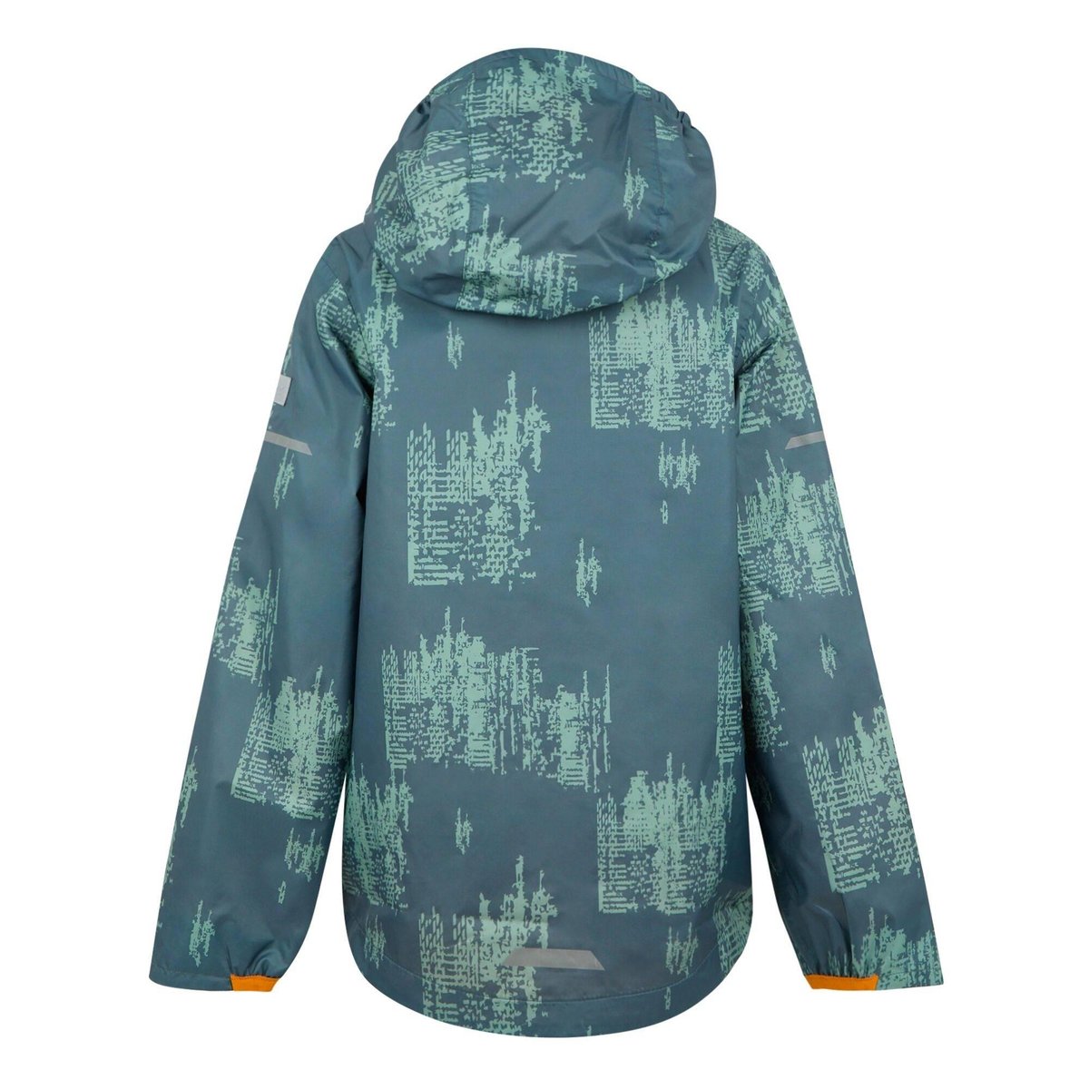 Veste imperméable LEVER gris orageux / glacier / jaune orangé vif, REGATTA