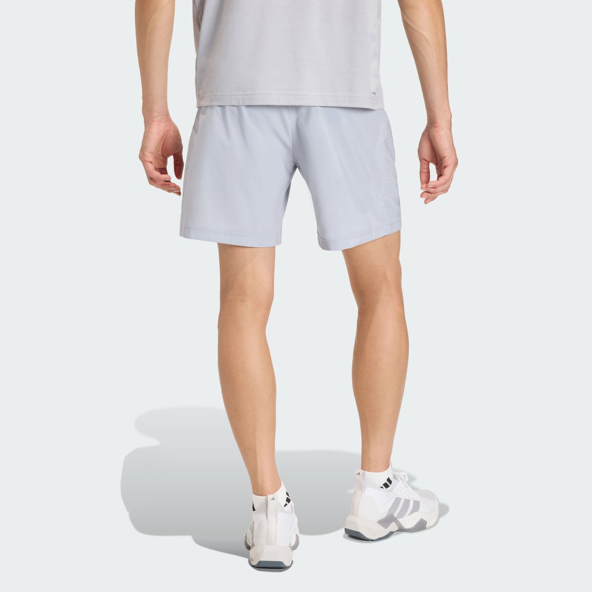 Short training Essentials woven halo silver, adidas Performance
