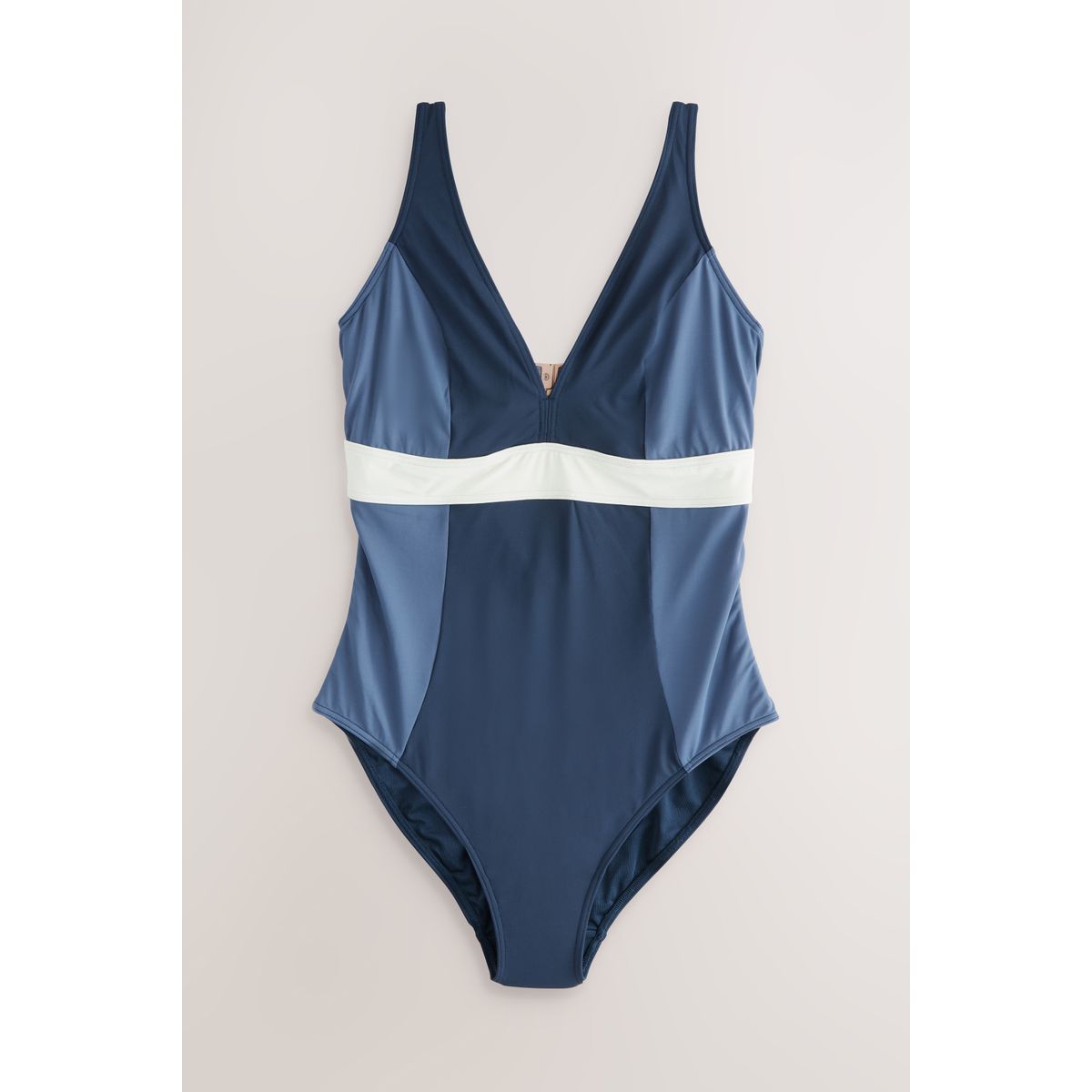 Maillot de bain à armatures bleu/ecru colourblock, NEXT