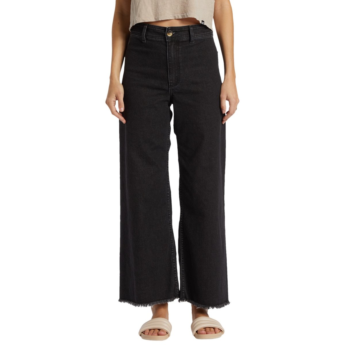 Pantalon ample FREE FALL noir black rinse, BILLABONG