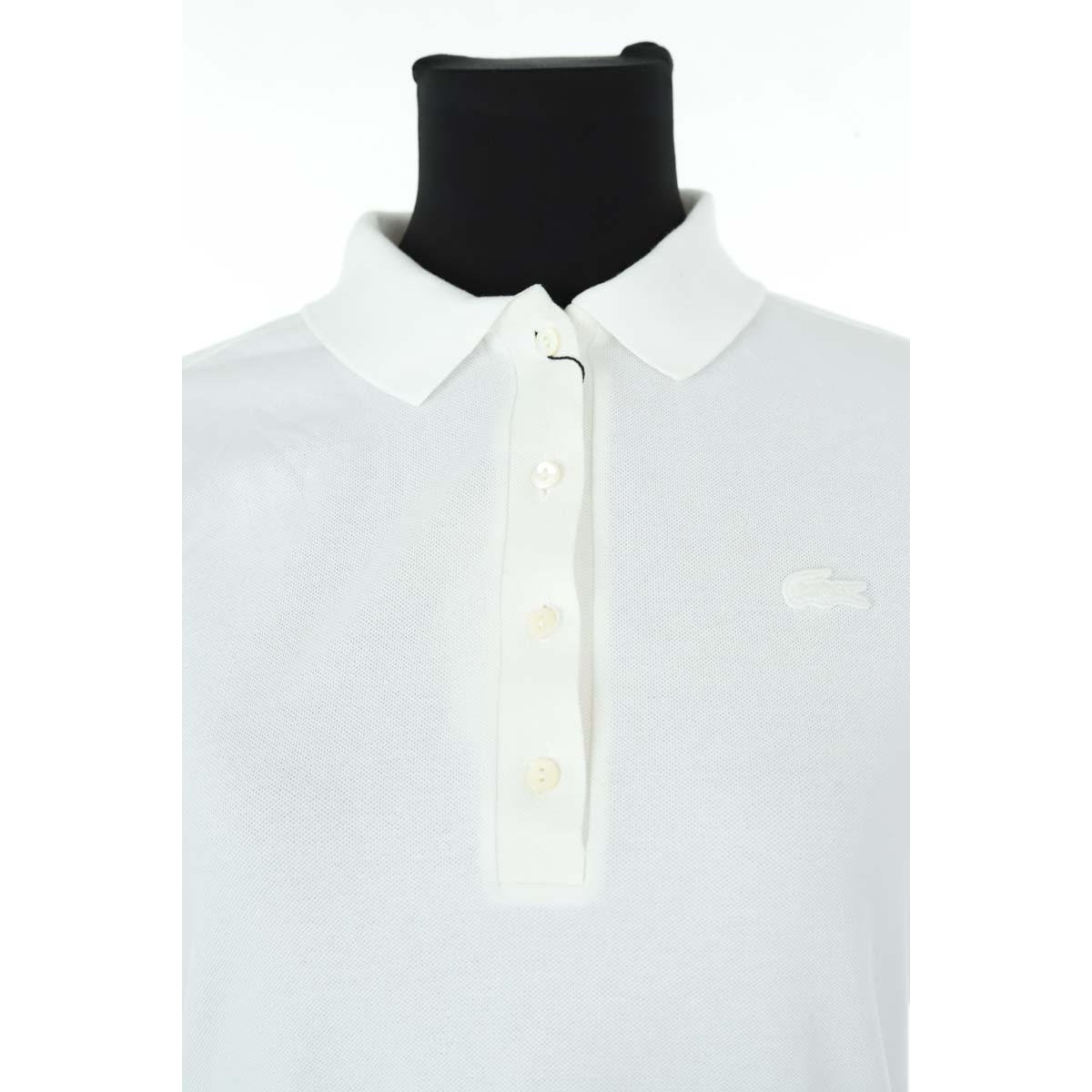 Polo - Très Bon État blanc, LACOSTE