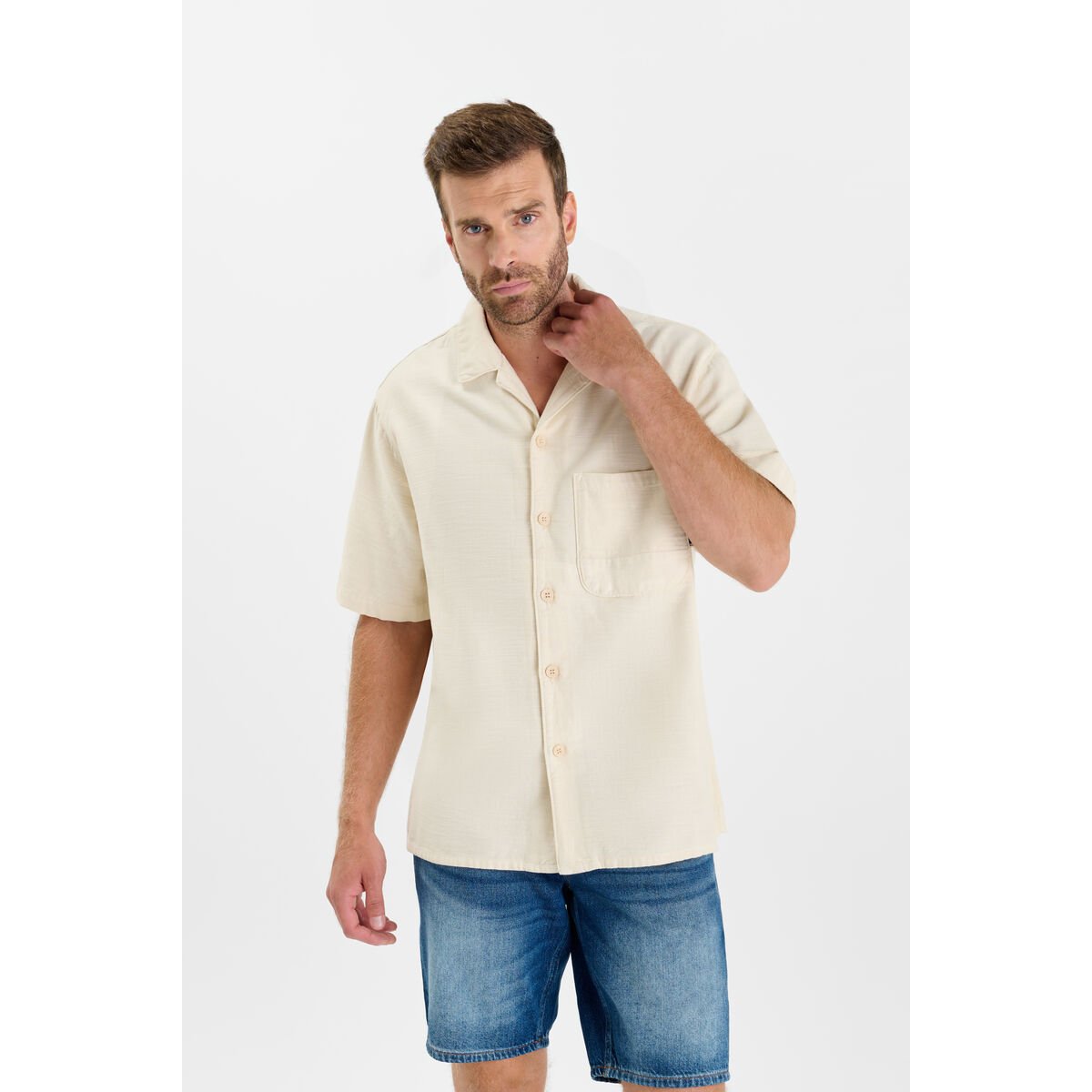 Chemise SULO ivory, LE TEMPS DES CERISES
