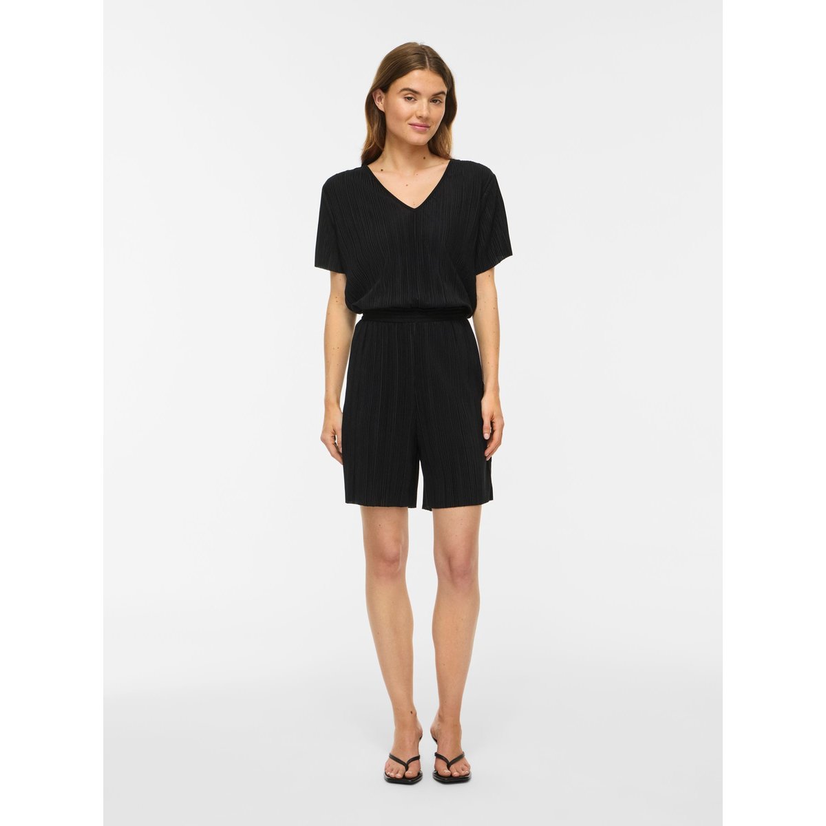 Short À Taille Haute noir - black1, VILA
