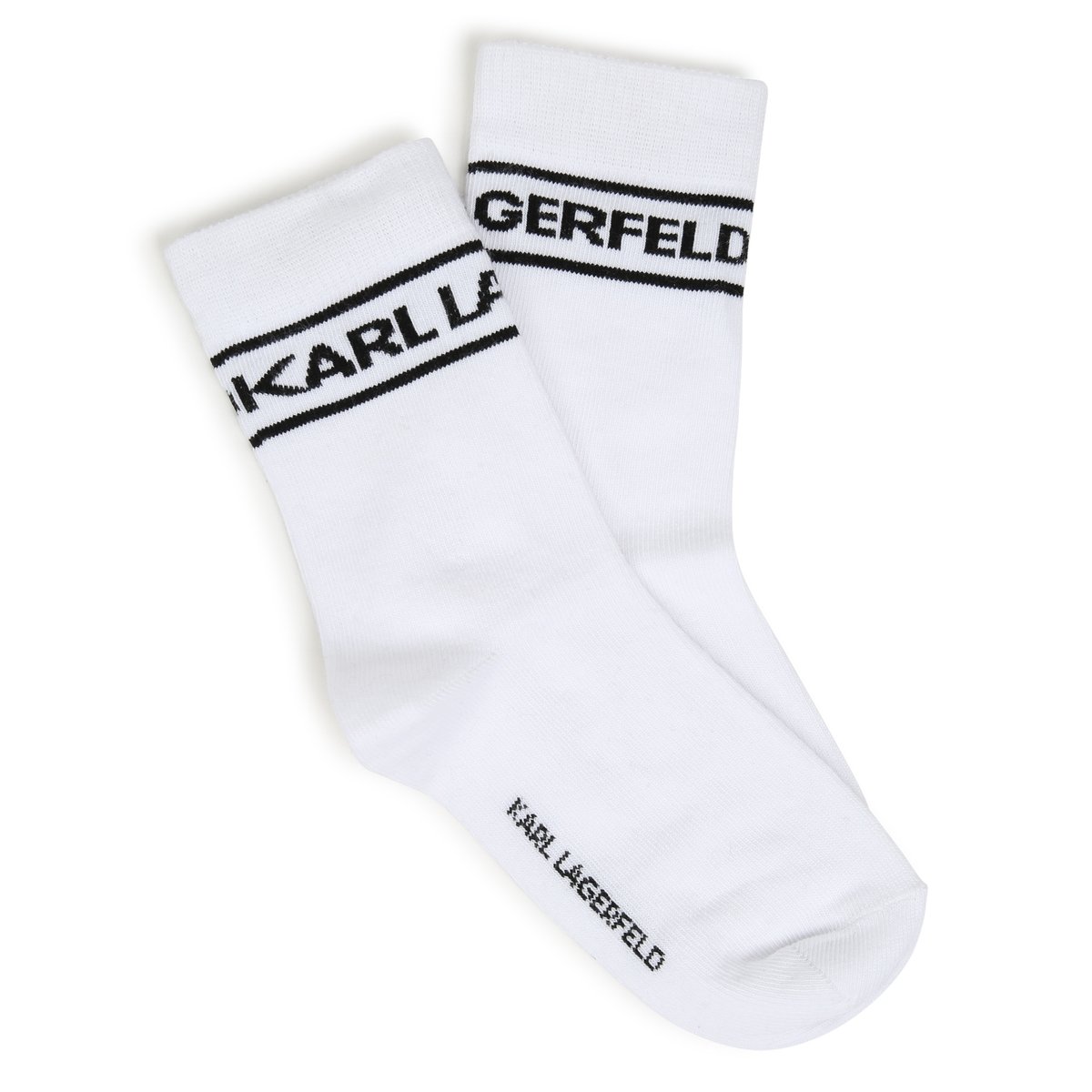 Lot de chaussettes blanc, KARL LAGERFELD KIDS